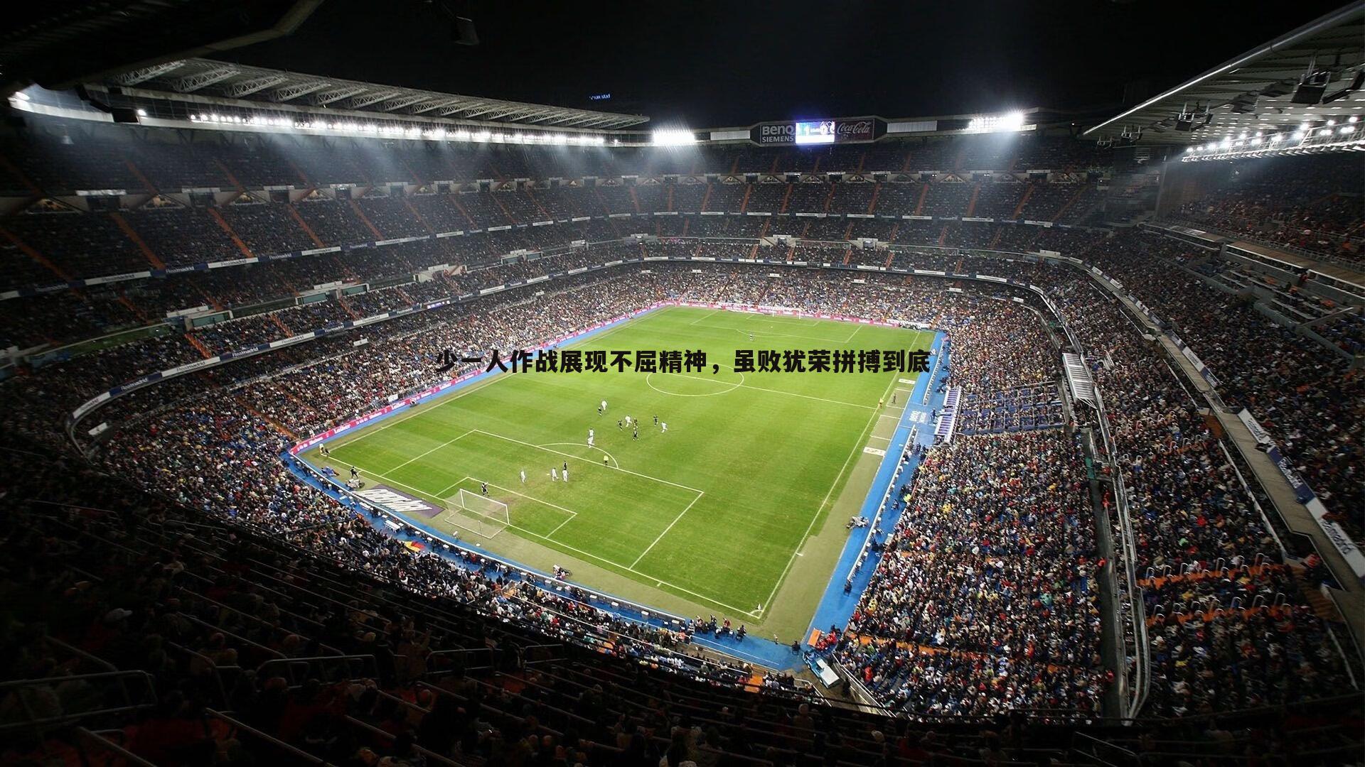 少一人作战展现不屈精神,虽败犹荣拼搏到底